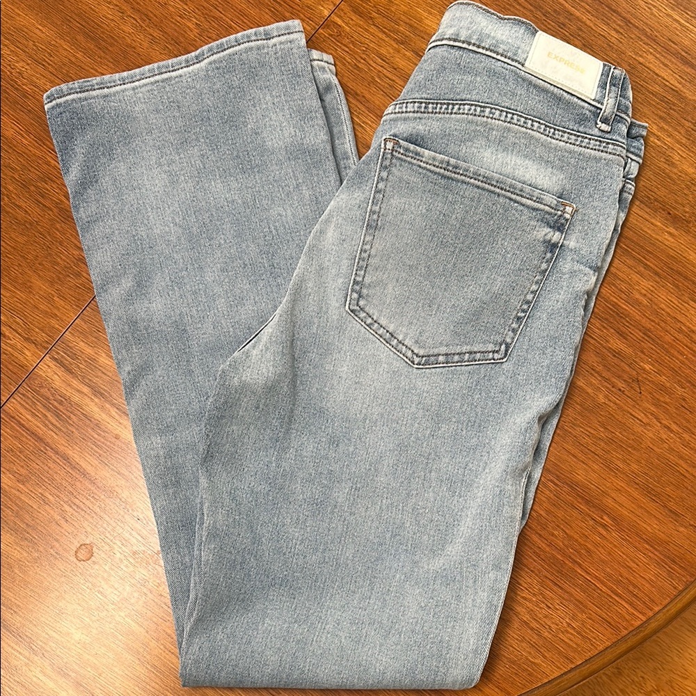 Express 90’s boot high rise jean